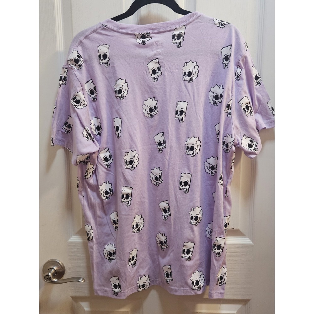 Womens XL The Simpsons Skulls Tshirt - Picture 2 of 6